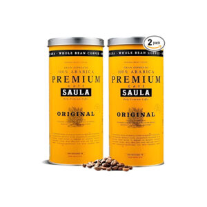 Café en grano Saula premium pack 2 botes de 500 gr