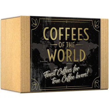 Caja de 6 Cafés Molidos Gourmet de origen único